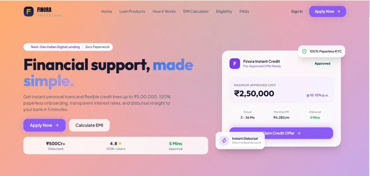 Finora - Complete Loan Management & Digital Lending — screenshot 5