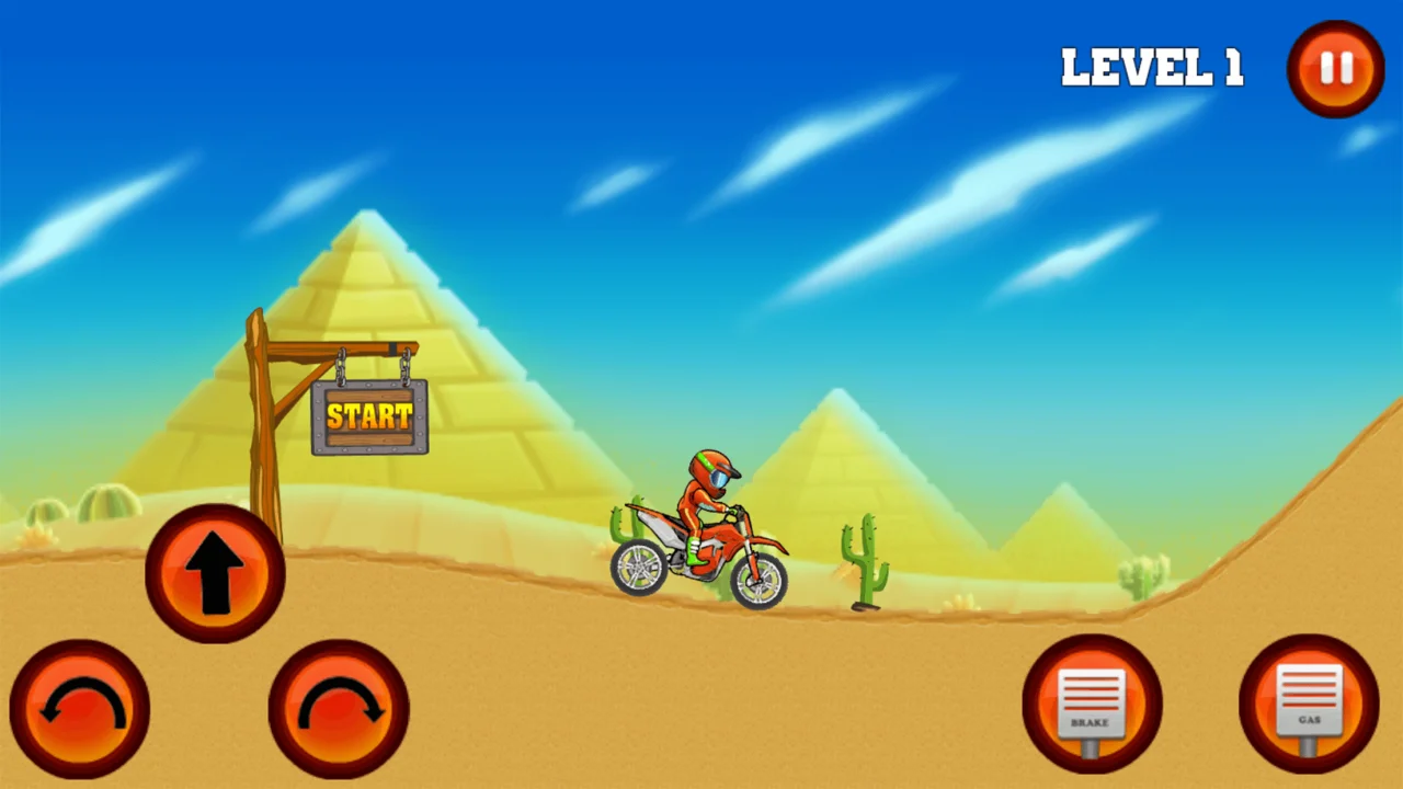 Moto Bike Hill Racing Unity Source Code — screenshot 1