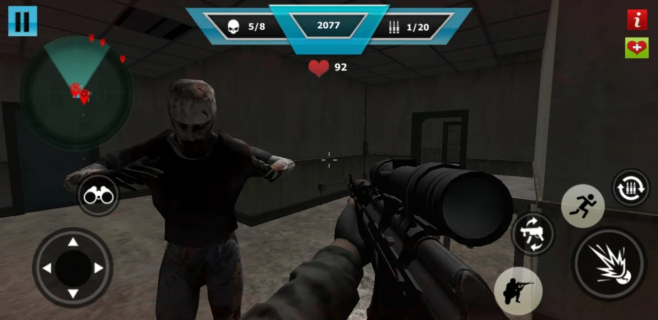 Zombie Shooter-Unity 3D Zombie Code — screenshot 2