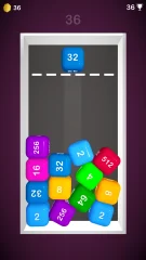 2048 Merge Cube Puzzle Unity Template