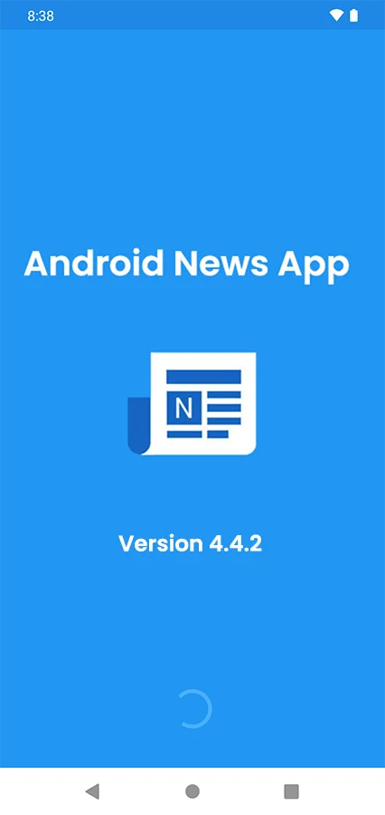 Android News App — screenshot 1