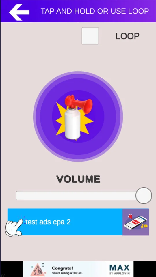 Air Horn – Siren Sound Prank Simulator — screenshot 3