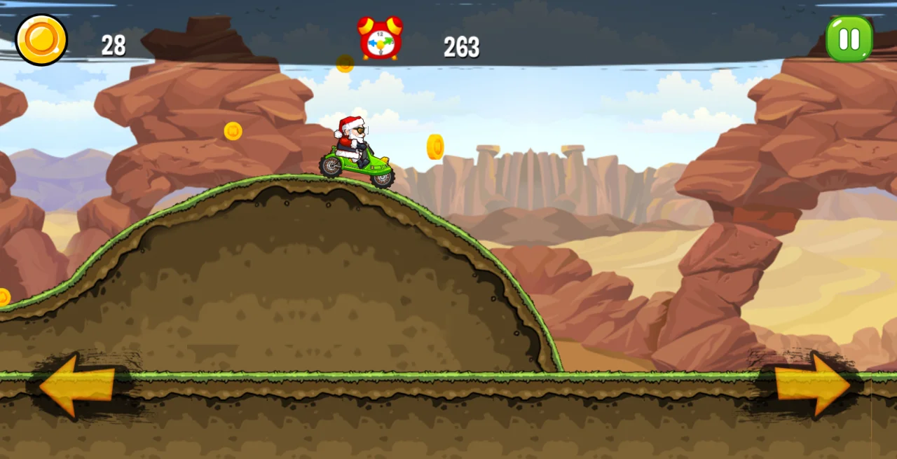 Santa Moto Race: Buildbox Game — screenshot 7