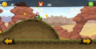 Santa Moto Race: Buildbox Game