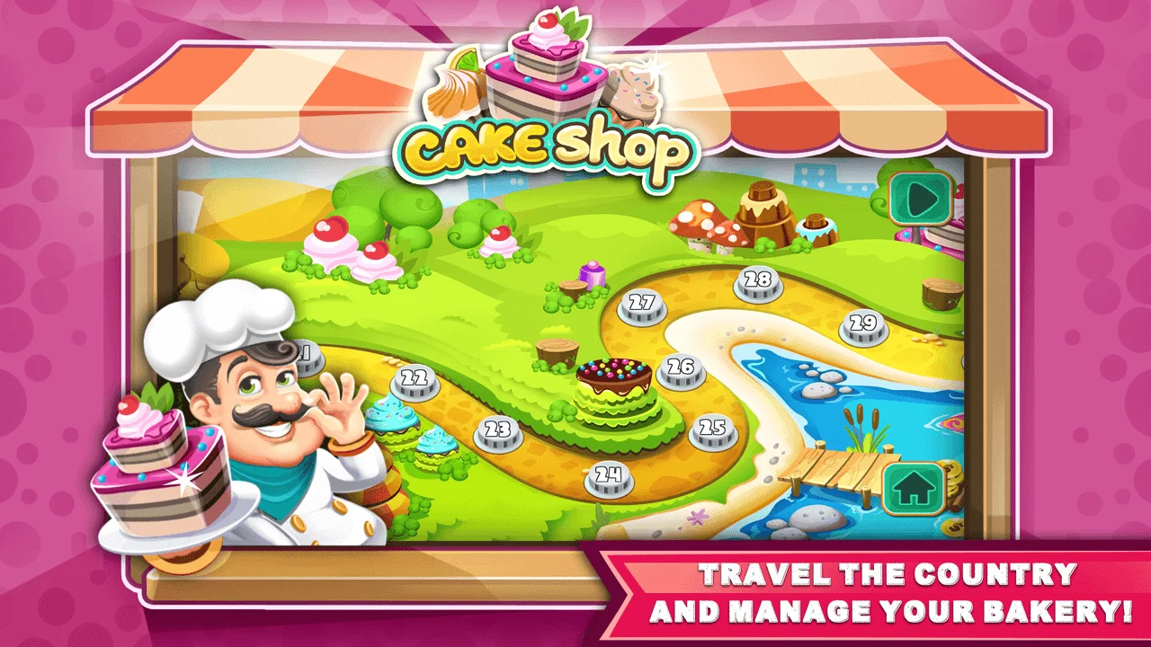 Cake Shop Bakery Chef Story Game — screenshot 4