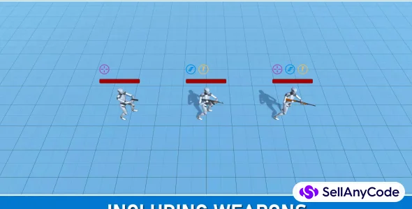 Multiplayer Top-Down Shooter Template