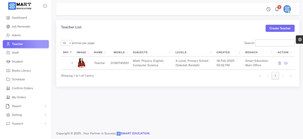 Smart Tuition Centre CMS System - Full Automatic (Stripe & Bank Payment Gateway) — screenshot 5