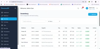 PharmaPro Pharmacy Management System (MERN Stack)