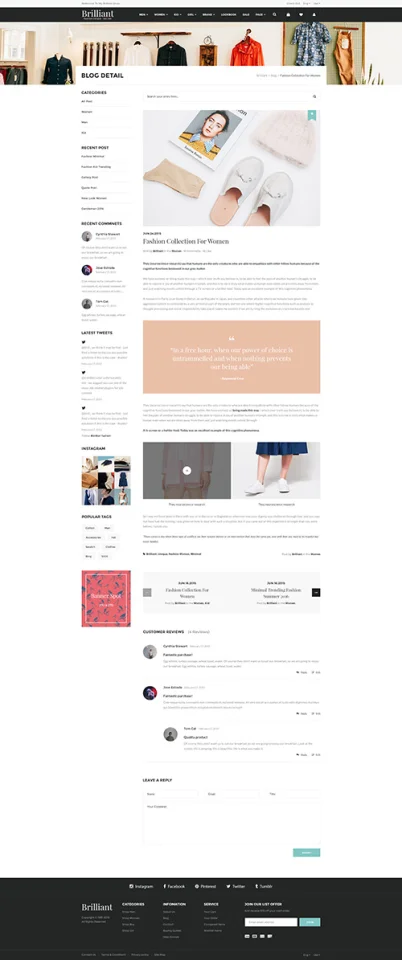 Brilliant - Multi Store Responsive Shopify Theme v1.1.0 — screenshot 3