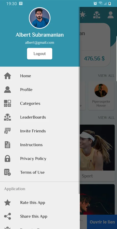 Guess Image and Earn Money App + Admin Panel — screenshot 3
