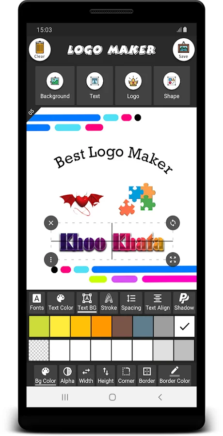 Logo Maker - Graphic Design & Logo Creator — screenshot 1