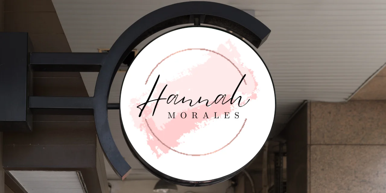 Feminine Pink Brush Logo Templates — screenshot 3