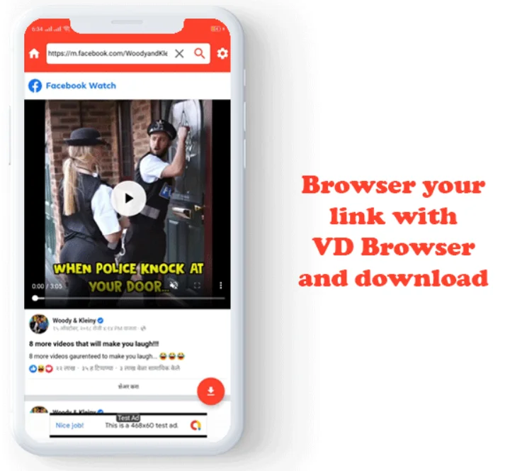 Total Video Downloader Without Watermark Status Saver App + Video Downloader Browser (100+ Sources) — screenshot 4