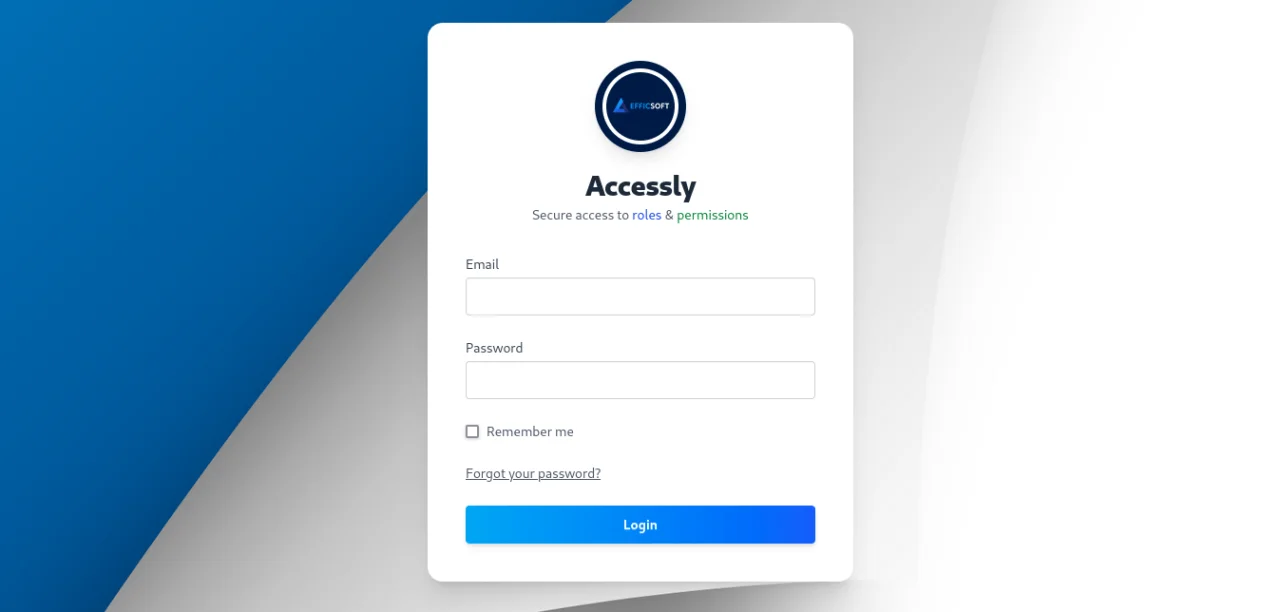 Accessly Laravel User Management System with Roles & Permissions — screenshot 1