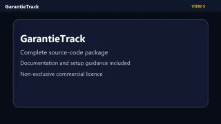 GarantieTrack