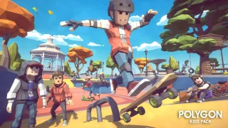POLYGON Kids - Low Poly 3D Art by Synty