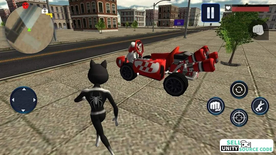Spider Cartoon Cat — screenshot 3