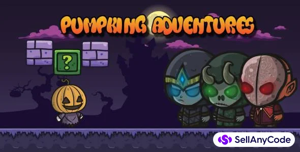 Pumpkin Halloween Adventures - Buildbox Project — cover