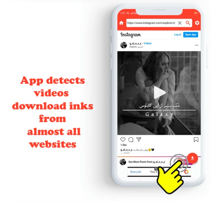 Total Video Downloader Without Watermark Status Saver App + Video Downloader Browser (100+ Sources) — screenshot 7