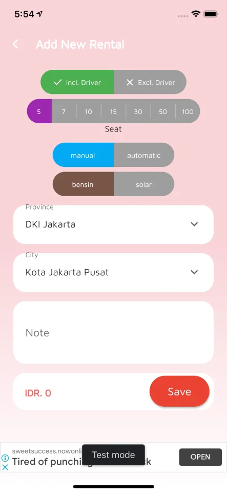 Carent - Rent Car Full Flutter v.2.8 App with Chat & API Backend — screenshot 2