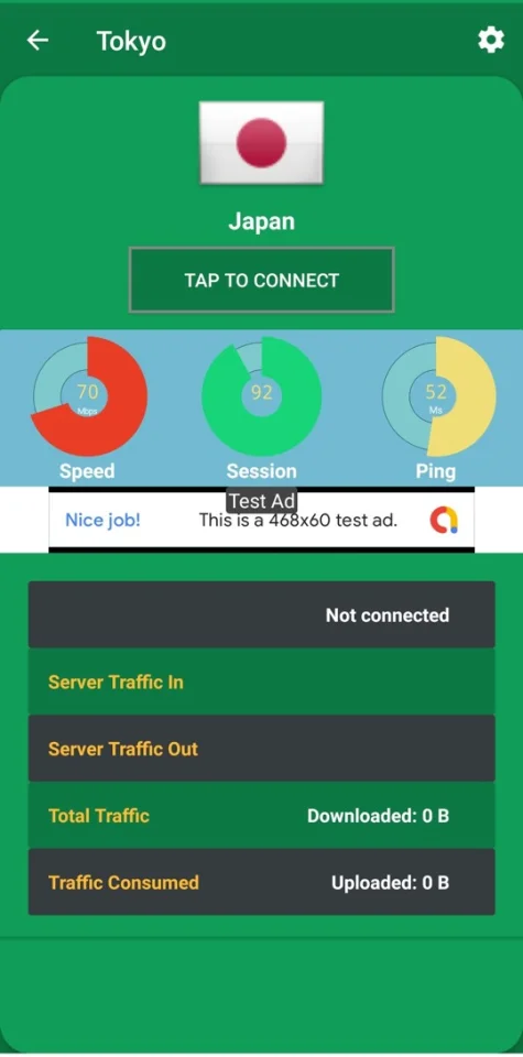 eVPN - Free Ultimate VPN | Android VPN, Billing, Phone Booster, AdMob / Push Notification — screenshot 3