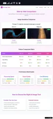 AI Image Tools Showcase Modern Landing Page Template