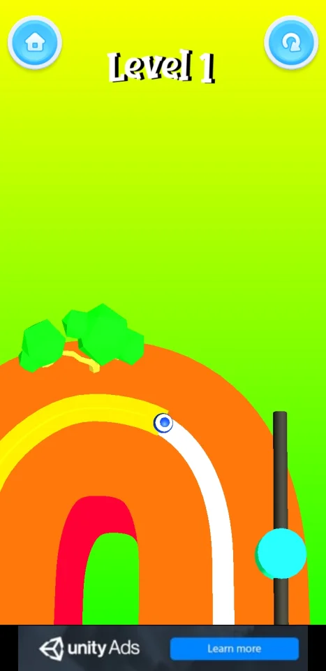 Line Road Colour 3D Game Unity Source Code — screenshot 2