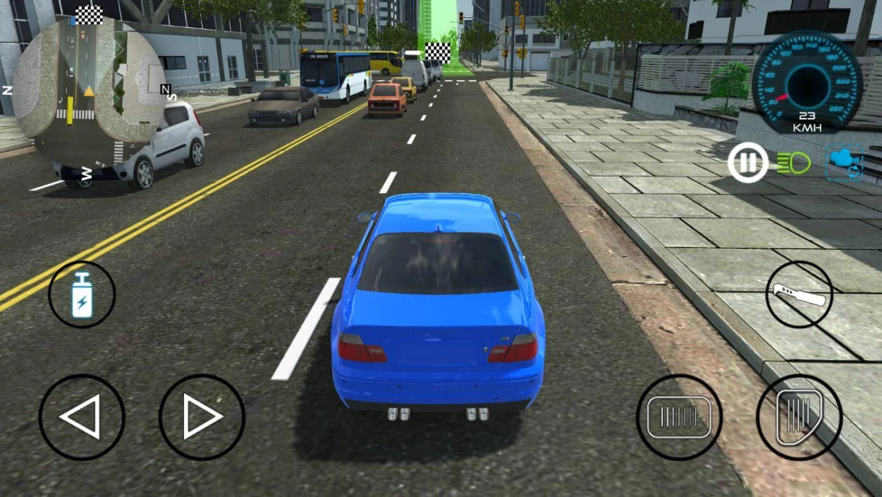 City Car Simulator Game: Real Traffic Open World 3D — screenshot 1