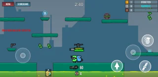 2D Shooting Multiplayer Game for Android and iOS