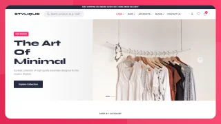 Modern Responsive E-Commerce HTML Templates Pack