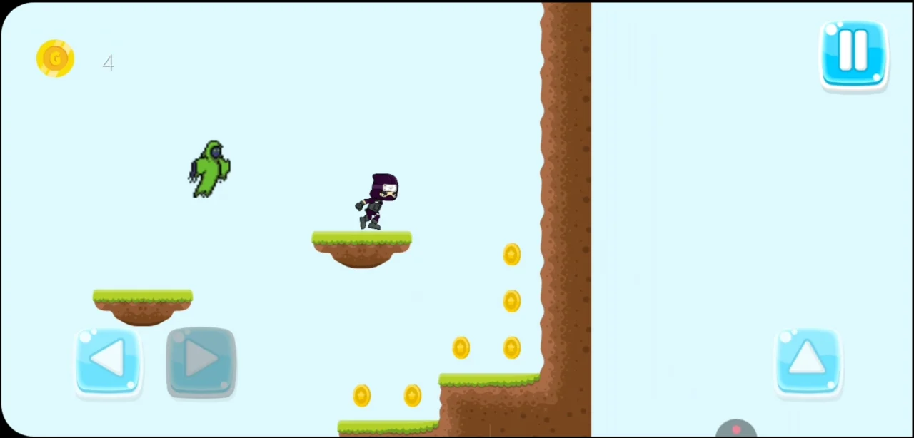 Ninja Realms (Buildbox Platformer Template) — screenshot 4