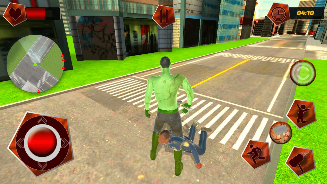 New York Hammer Monster: City Destroy Mission Game 64BIT Source Code — screenshot 1