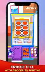 Fill Fridge Organizing 3D - New Top Trending Unity Template Game