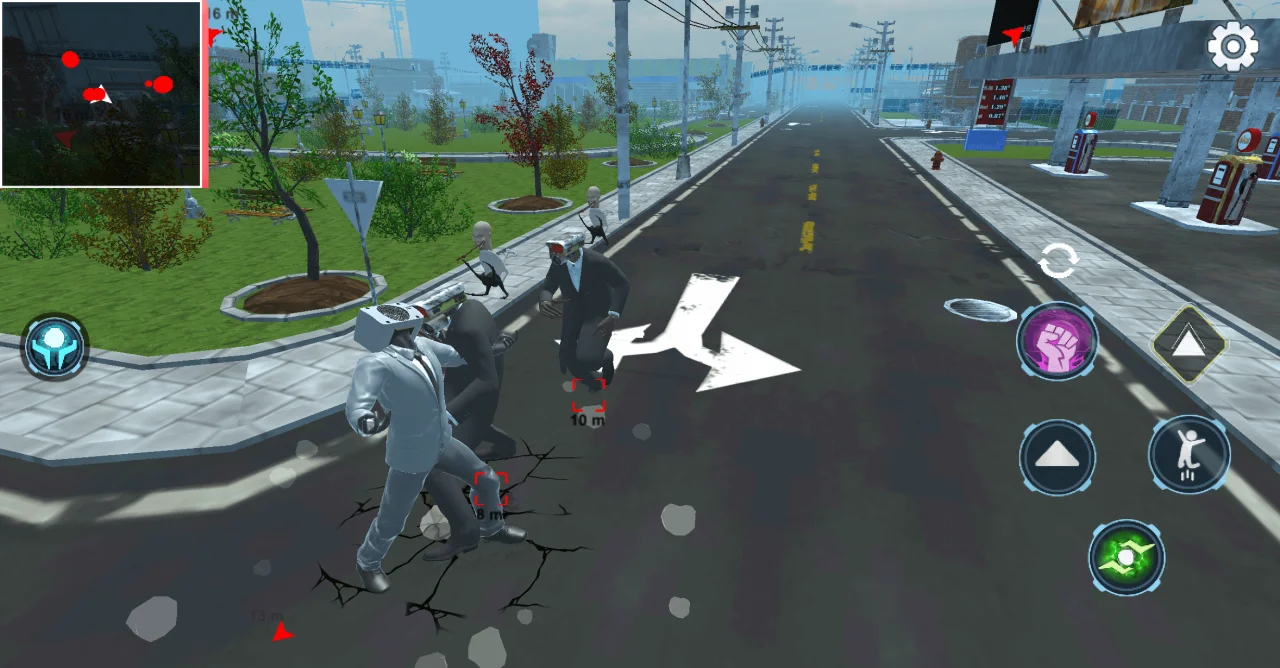 Skibidi Rope Hero — screenshot 2