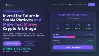 Crypto Arbitrage Investment Platform