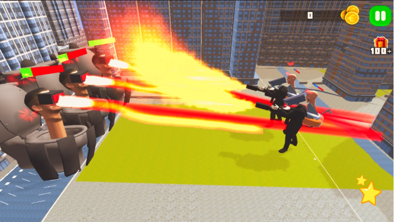 Merge Master Toilet War Fight — screenshot 3