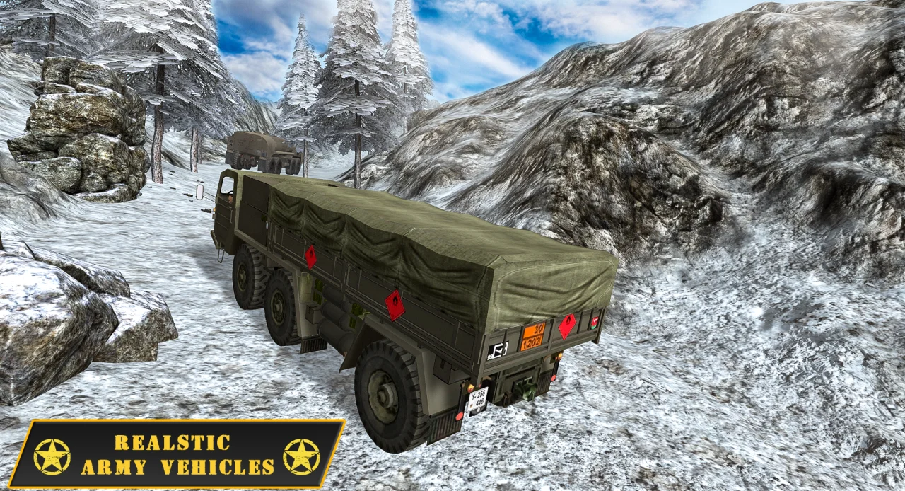 Army Cargo Truck Driving Simulation — screenshot 2