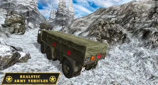 Army Cargo Truck Driving Simulation