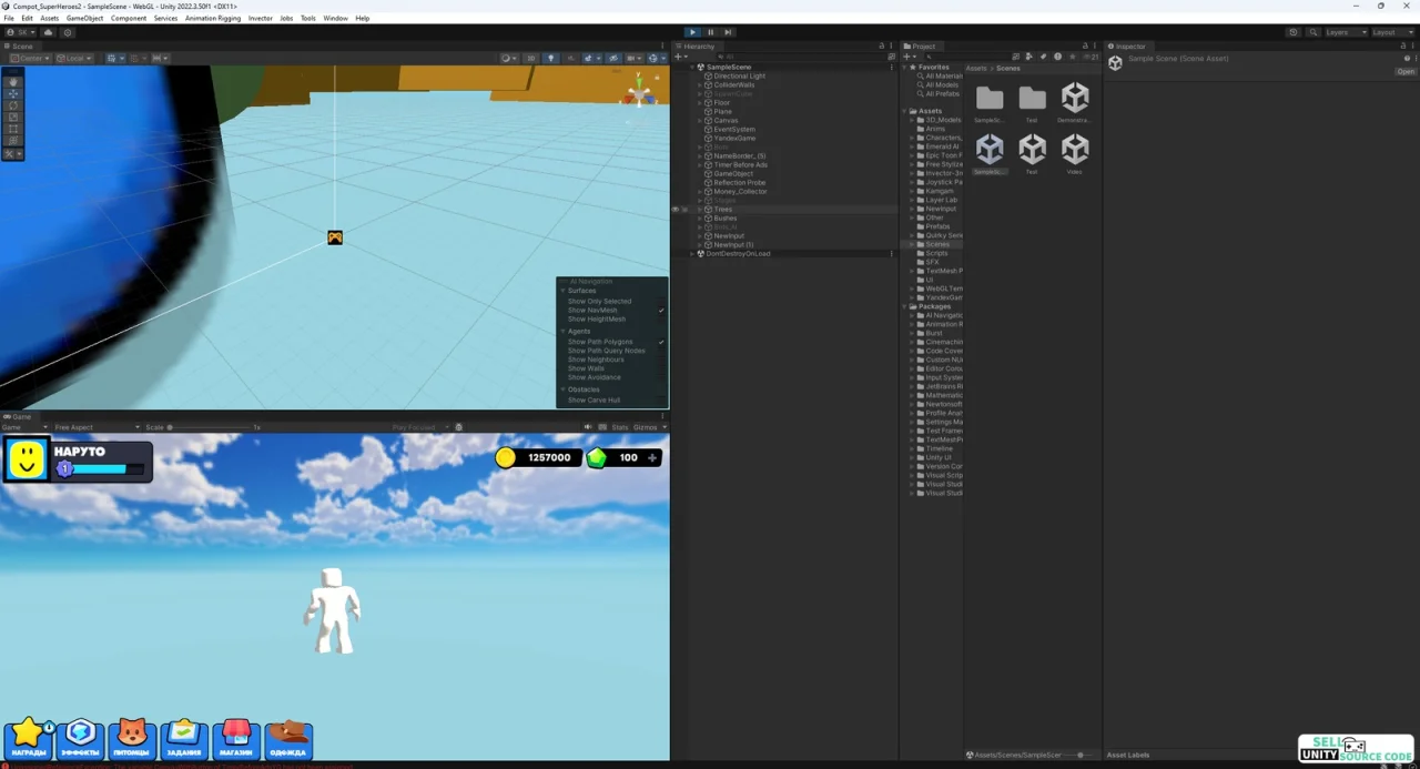 Obby Anime Business — screenshot 1