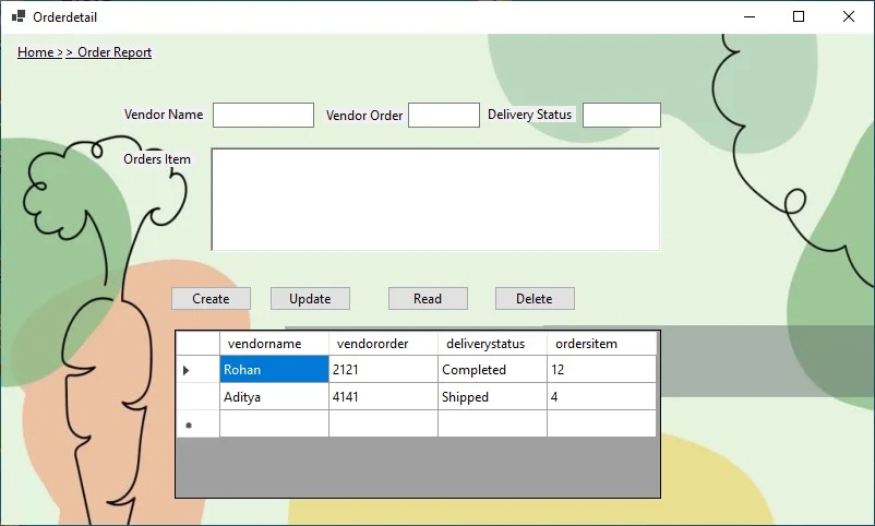 Grocery Shop Management System Project — screenshot 4
