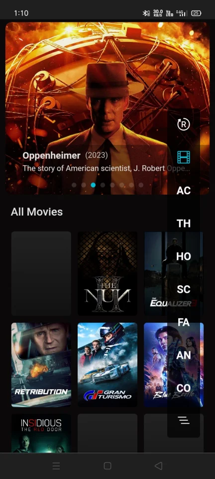 AppCreator24 Movies HTML App — screenshot 4