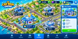 Car Wash Empire Flutter Idle Car Wash Tycoon Game