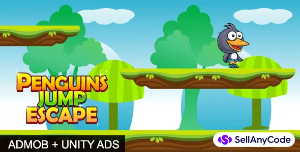 Penguin Jump Escape Source Code AdMob Unity Ads