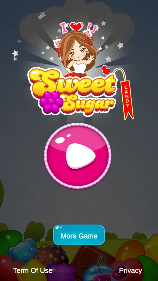Candy Girl Match 3 — screenshot 1