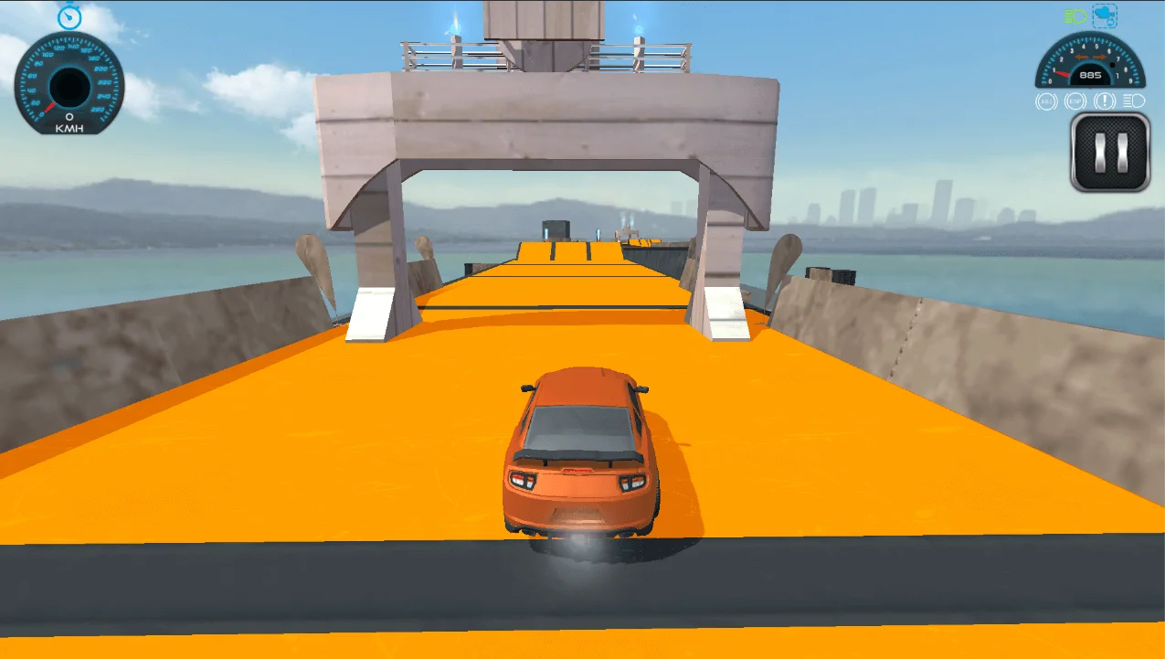 Extreme Mega Ramp Race – Ramp Stunt Car Games — screenshot 6