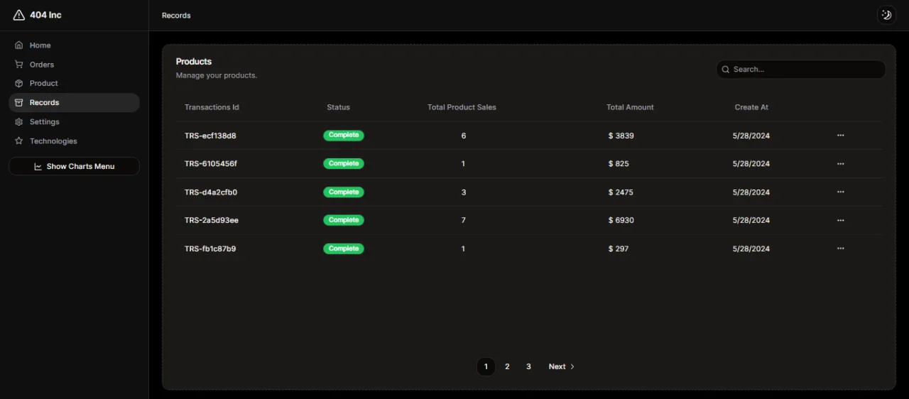 Next.js Point of Sale — screenshot 5