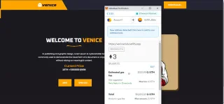 Venice - NFT Drop / Collection Template
