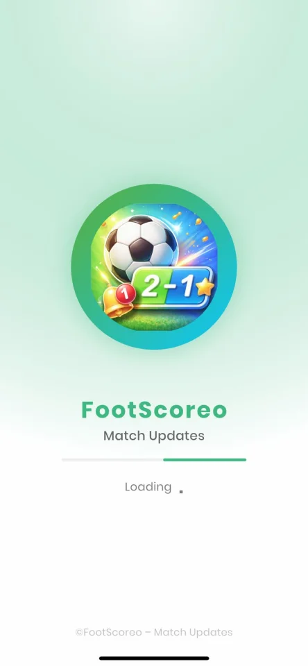 Live Football Scores & Match Tracker Flutter App — screenshot 1