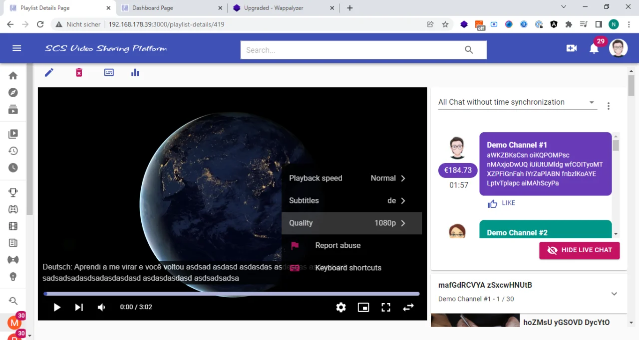 SCS Video Sharing — screenshot 4