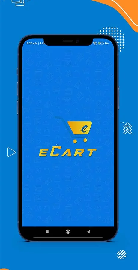 eCart - Grocery, Food Delivery, Fruits & Vegetable Store, Full Android eCommerce App — screenshot 1